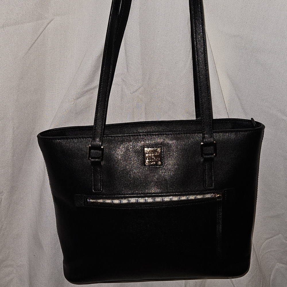 Dooney & Bourke Black Leather Tote